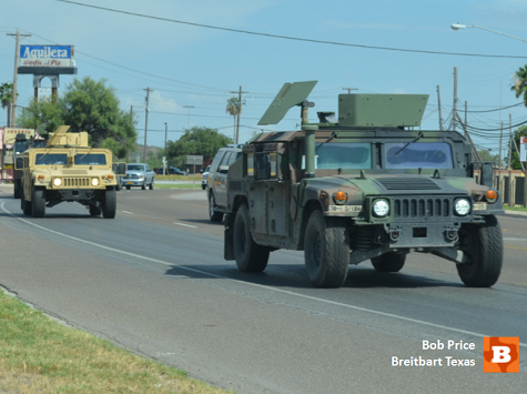 Texas National Guardsmen Begin 12/7 Shifts on Border