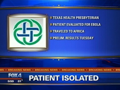 Dallas County Health Services: No 2nd Confirmed Ebola Case in Dallas