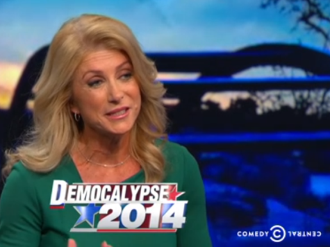 Jon Stewart Points Out the Failure of Wendy Davis' Campaign to Turn Texas Blue