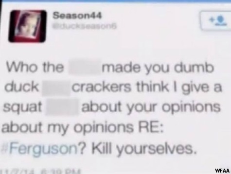 Texas Teacher on Paid Leave After Racist Tweet About Ferguson