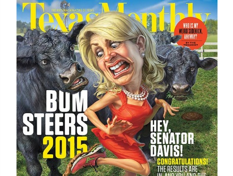 Wendy Davis Crowned ‘Bum Steer of the Year’ By Texas Monthly