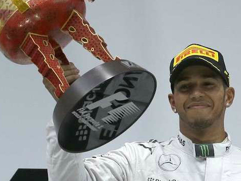 F1: Lewis Hamilton Dominant Again in China Victory