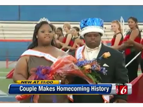 Couple With Down Syndrome Crowned Homecoming King and Queen