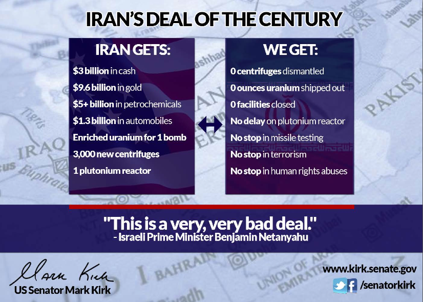 The 'Very, Very Bad' Iran Deal, in One Slide