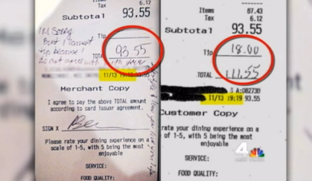 Gay NJ Waitress Who Received Nasty Note? It May Have All Been A Hoax