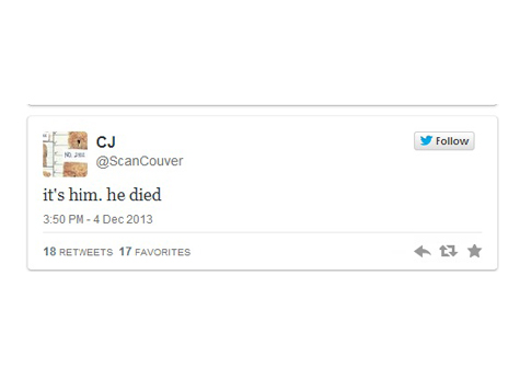 Woman Unknowingly Live-Tweets Husband’s Fatal Car Crash