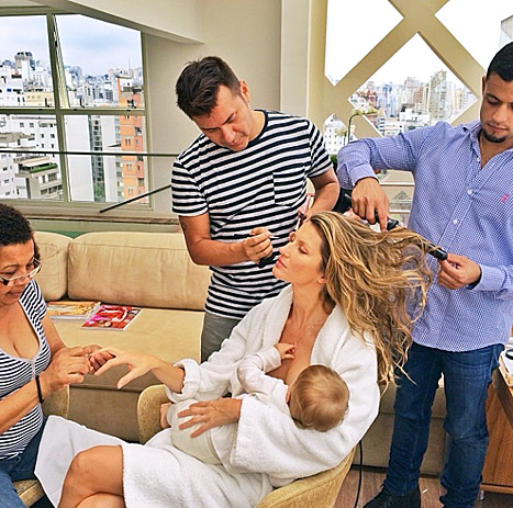 "Boobs Out" Breastfeeding Pic Ticks Off Jealous Women