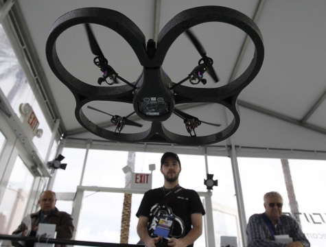 Company Reveals Drone that Jumps, Climbs Ceilings
