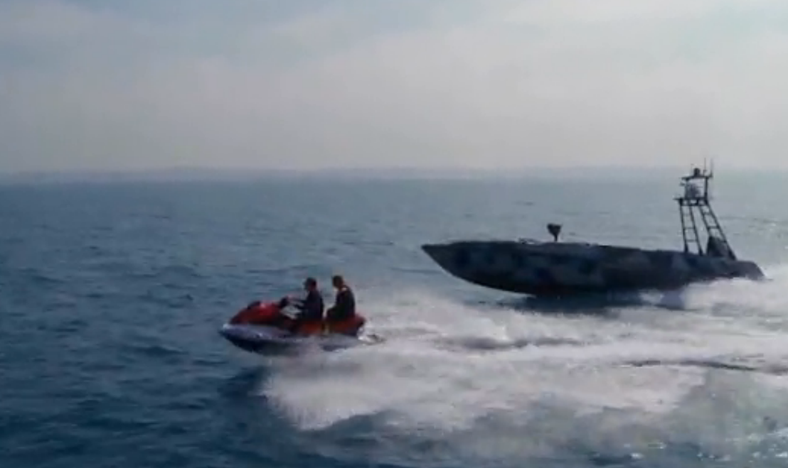 Israel Unveils New Drone–on the Water