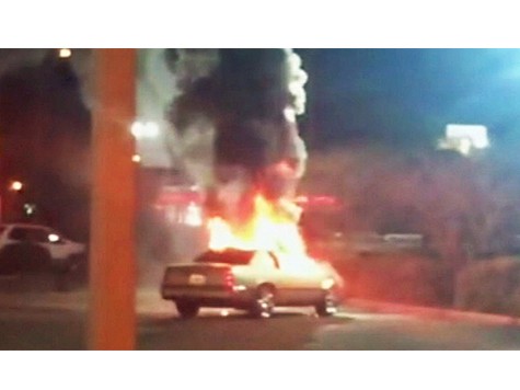 Woman Allegedly Sets Man’s Car on Fire After Being Denied McFlurry