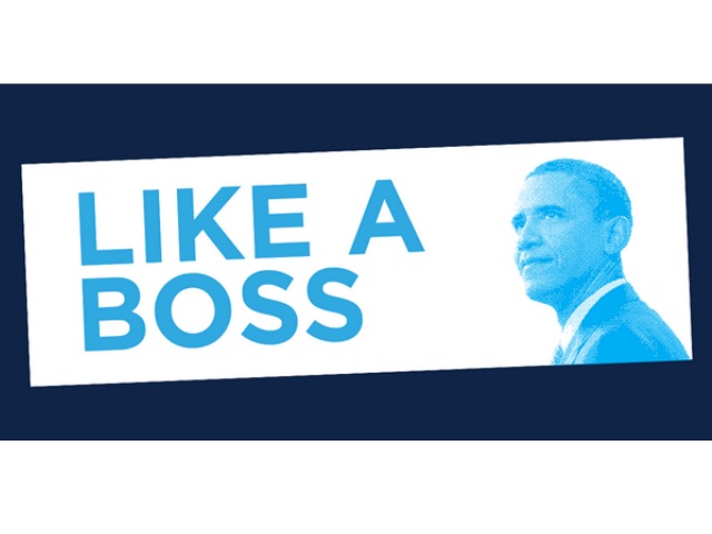 Democrats Propose Obama 'Like A Boss' Bumpersticker