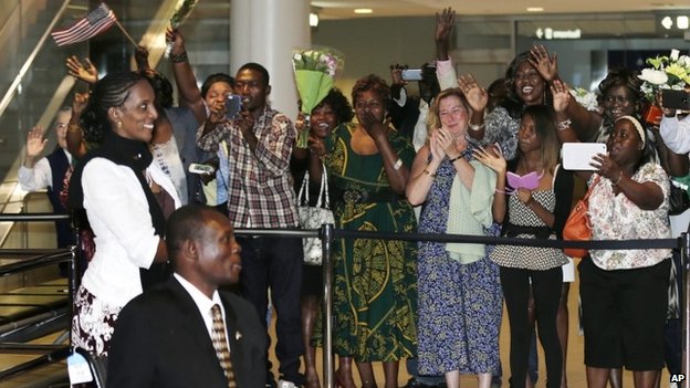 Meriam Ibrahim Arrives on US Soil