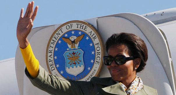 Air Force Sued for Michelle Obama's 2010 'Whirlwind' Vacation to Spain Records