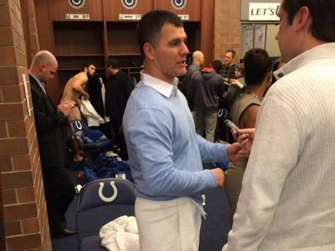 Colts Punter Accidentally Tweets Half-Naked Photo of Andrew Luck