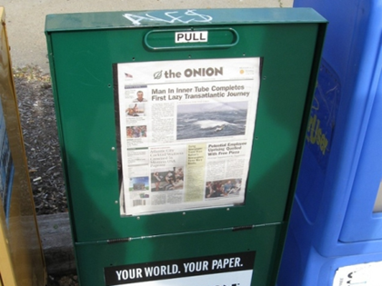 Left-Wing 'Onion' Ceases Print Publication in DC, Philly